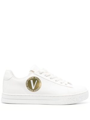 20507288_50647392_1000_a3f2f14f-3d40-4c89-8f72-26892e479c67.jpg Versace Jeans Couture logo-patch round-toe sneakers