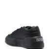 Versace Jeans Couture logo-patch round-toe sneakers