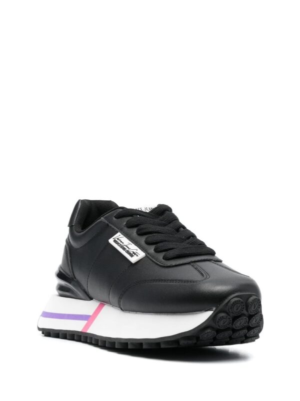 20508375_50647320_1000_8969476c-cea8-45fe-9965-fb905f00a33b.jpg Versace Jeans Couture logo-patch leather sneakers