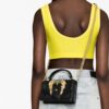 20510601_50512112_1000.jpg Versace Jeans Couture logo-buckle faux-leather tote bag