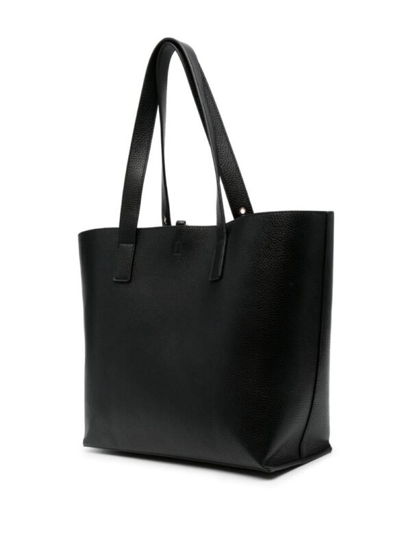 20510631_50510919_1000.jpg Versace Jeans Couture logo-buckle faux-leather tote bag