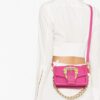 20511599_50513706_1000.jpg Versace Jeans Couture baroque-buckle shoulder bag