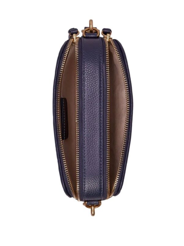 Tory Burch  mini Miller grained-leather crossbody bag