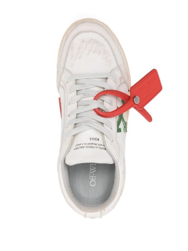 Off-White Low Vulcanized distressed sneakers