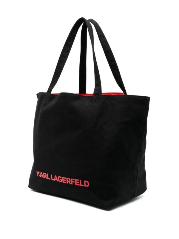 20575417_50796761_1000.jpg Karl Lagerfeld Ikonik Karl-motif tote bag