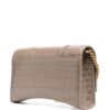Balenciaga  Hourglass leather wallet-on-chain