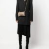 Balenciaga  Hourglass leather wallet-on-chain