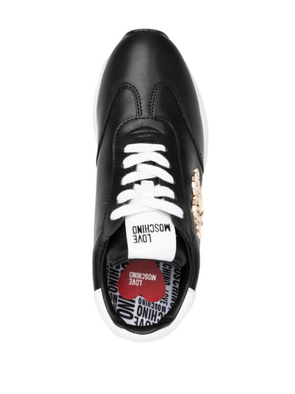 20670573_50636275_1000_7070845e-9ca6-4c5f-bd5c-bdda4105bfde.jpg Love Moschino logo-plaque low-top sneakers