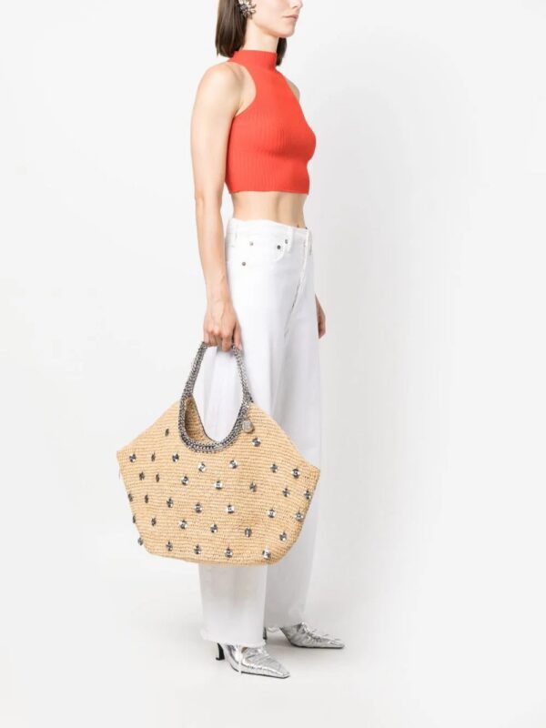 20718555_50660140_1000.jpg Rabanne large embellished raffia tote bag