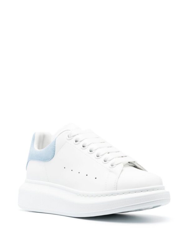 Alexander McQueen suede-panel lace-up sneakers