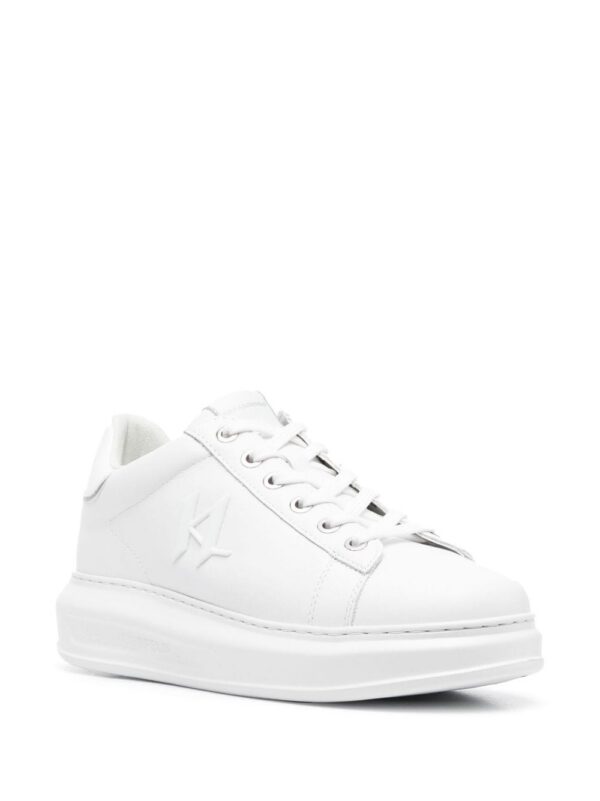 Karl Lagerfeld Kapri logo-embossed leather sneakers