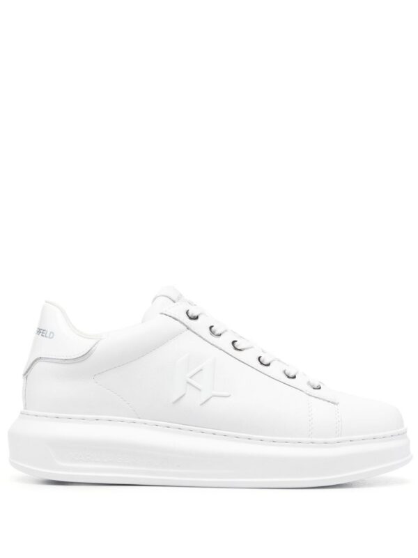 Karl Lagerfeld Kapri logo-embossed leather sneakers