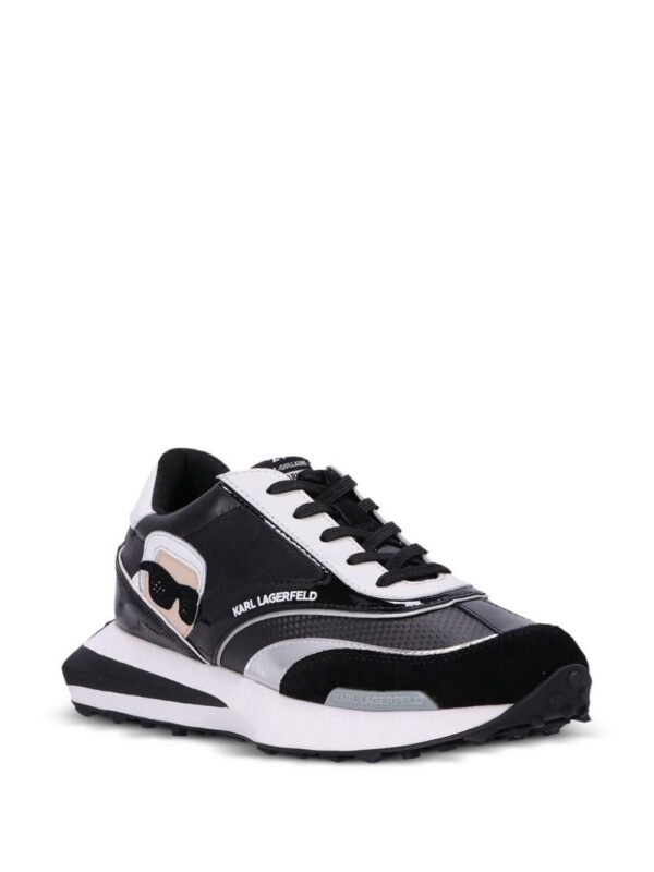 Karl Lagerfeld Zone Karl leather low-top sneakers