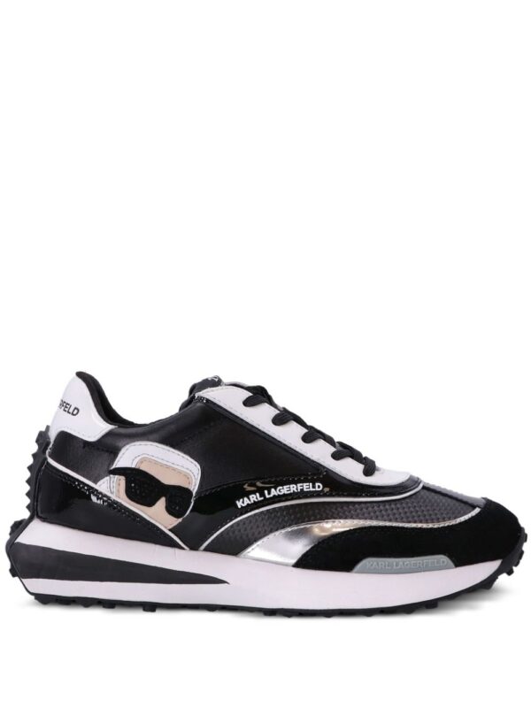 Karl Lagerfeld Zone Karl leather low-top sneakers