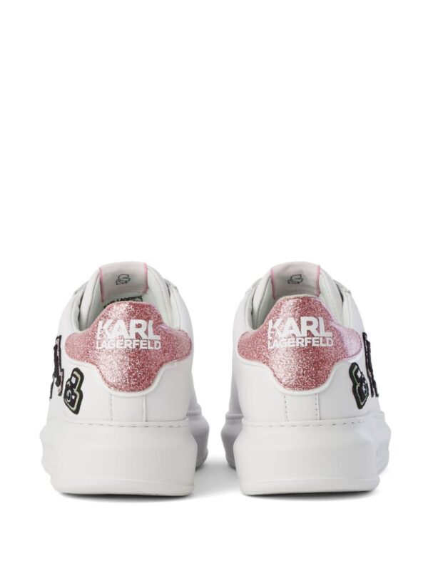Karl Lagerfeld Kapri Patch-detail leather sneakers