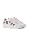 Karl Lagerfeld Kapri Patch-detail leather sneakers