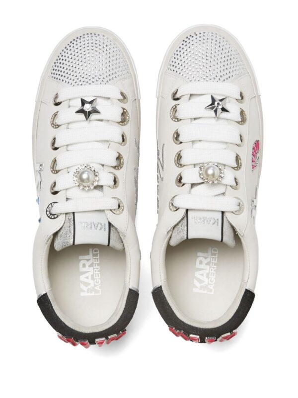 20862012_51902480_1000_1fe7e1d6-9e7b-444c-9f74-2f7e3ecdd881.jpg Karl Lagerfeld Skool embroidered-detail sneakers