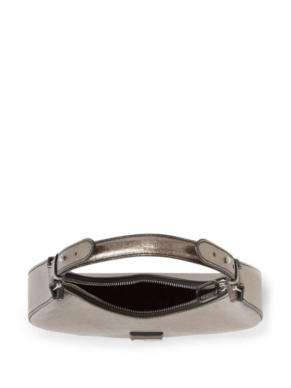 20862013_52163410_1000.jpg Karl Lagerfeld Jeans metallic half-moon shoulder bag