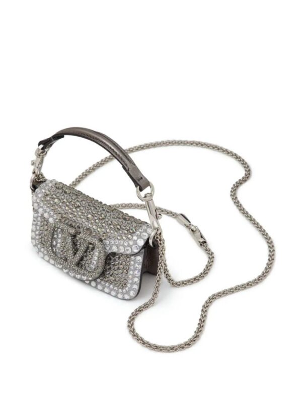 20875313_50947879_1000.jpg Valentino Garavani micro Locò rhinestone-embellished chain bag