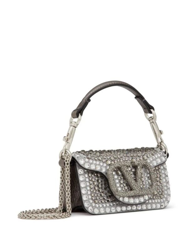 20875313_50948607_1000.jpg Valentino Garavani micro Locò rhinestone-embellished chain bag