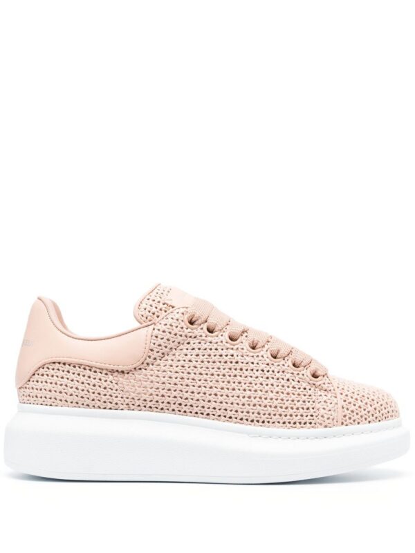 Alexander McQueen Larry raffia sneakers