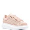 Alexander McQueen Larry raffia sneakers