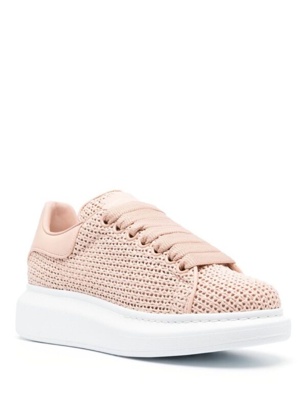 Alexander McQueen Larry raffia sneakers