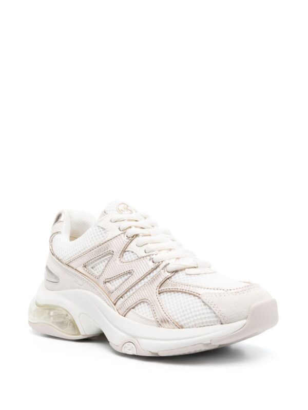 Michael Michael Kors logo-patch mesh-panelling sneakers