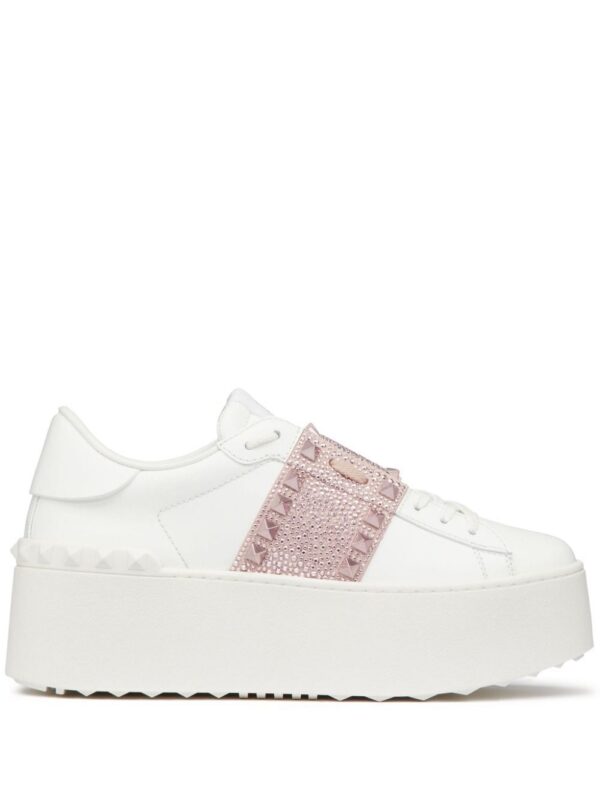 20899330_51363392_1000_26cf1230-cf74-44ad-ac11-8b313369af0a.jpg Valentino Garavani Rockstud Untitled leather flatform sneakers