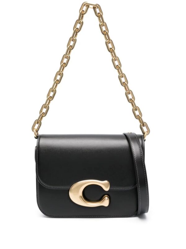 20906062_51806666_1000.jpg Coach Idol logo-plaque leather shoulder bag
