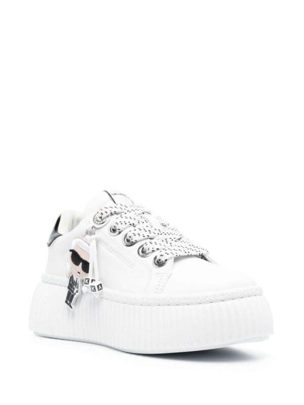 20922494_51006167_1000_e504d94f-7543-49a5-b7fb-358c80ea2b7f.jpg Karl Lagerfeld logo-charm flatform sneakers