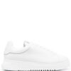 Emporio Armani leather low-top sneakers