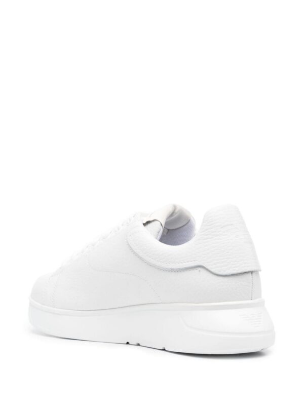 Emporio Armani leather low-top sneakers