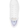 Emporio Armani leather low-top sneakers