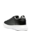 21029820_51127987_1000.jpg Emporio Armani calligraphy-print leather sneakers