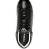 21029820_51127989_1000.jpg Emporio Armani calligraphy-print leather sneakers