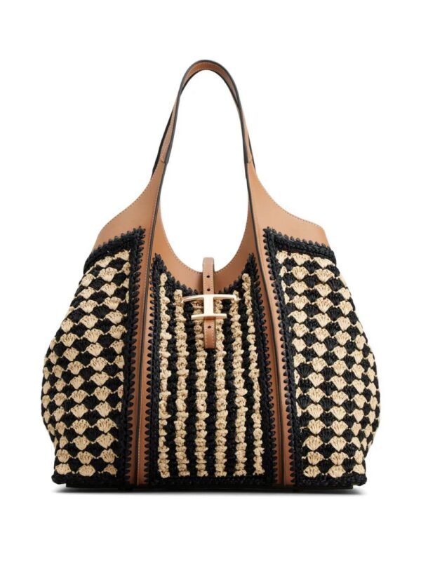 Tod's  T Timeless crochet tote bag
