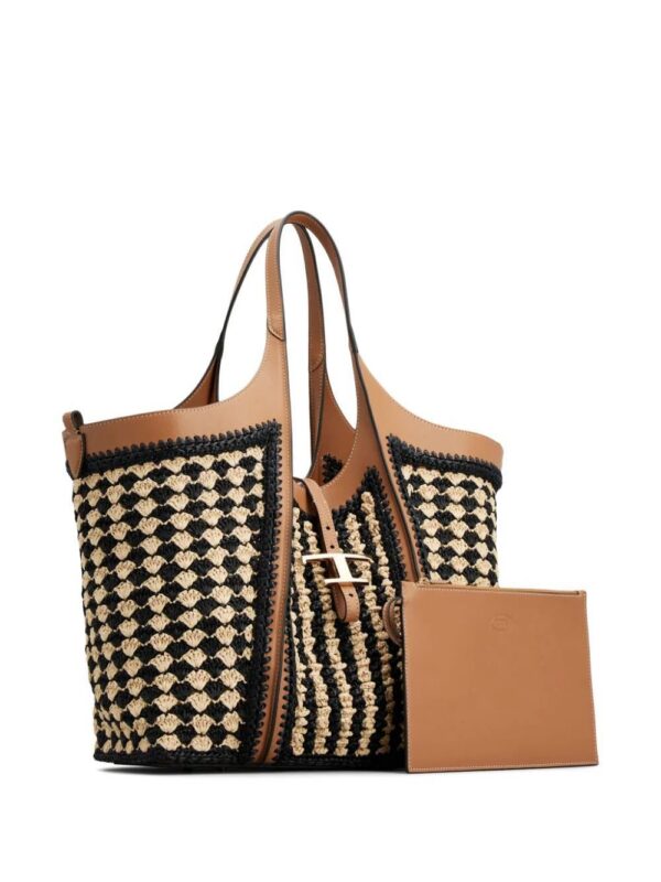 Tod's  T Timeless crochet tote bag