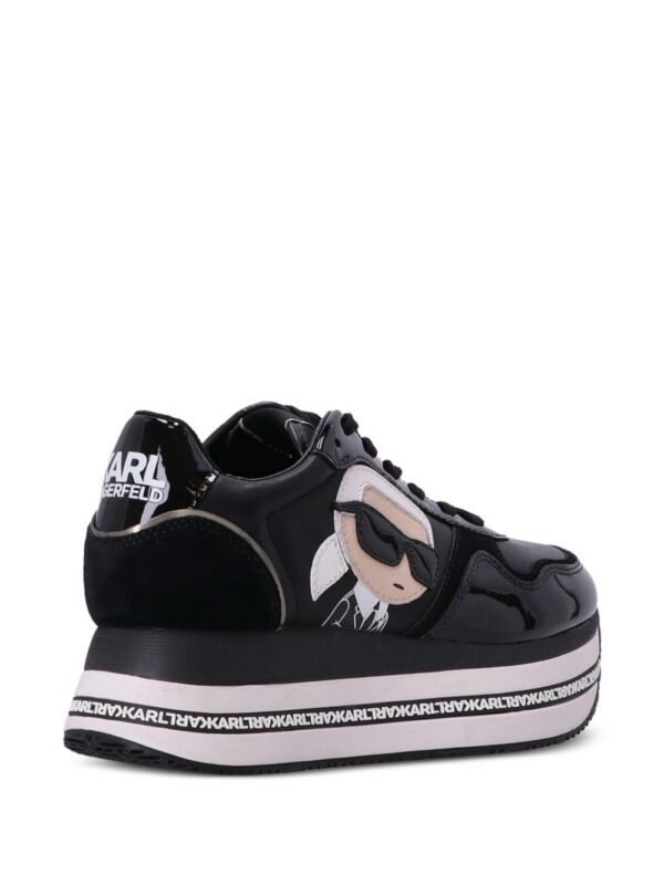 Karl Lagerfeld Velocita II platform sneakers