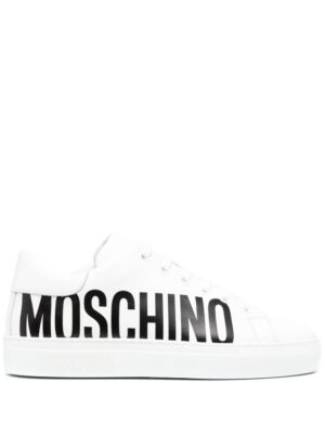 21232687_51173353_1000_c7cea4f1-3aa8-405b-8f54-301d022fd7b9.jpg Moschino logo-print leather sneakers