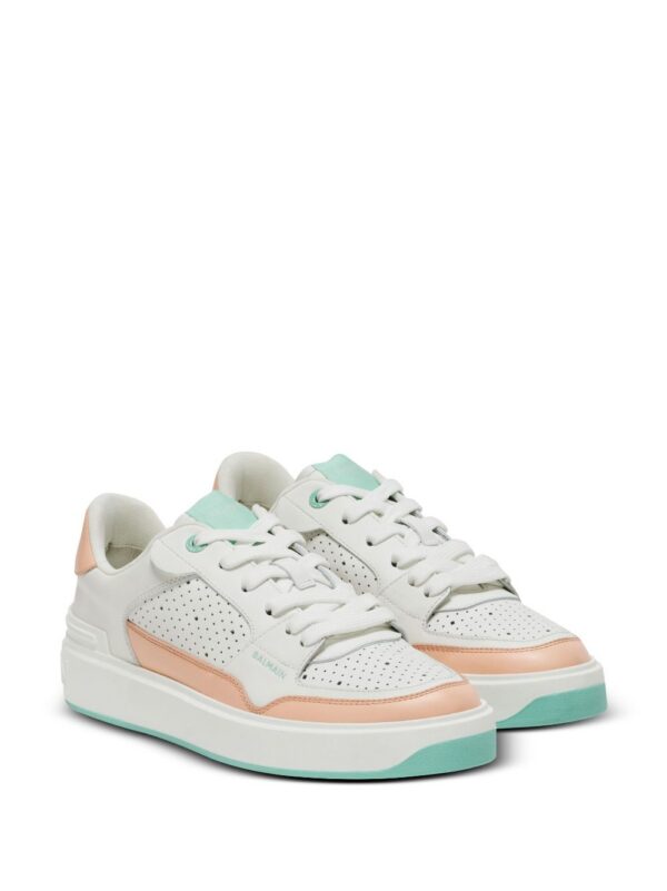 Balmain B-Court Flip leather sneakers