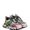 Balmain B-East panelled low-top sneakers