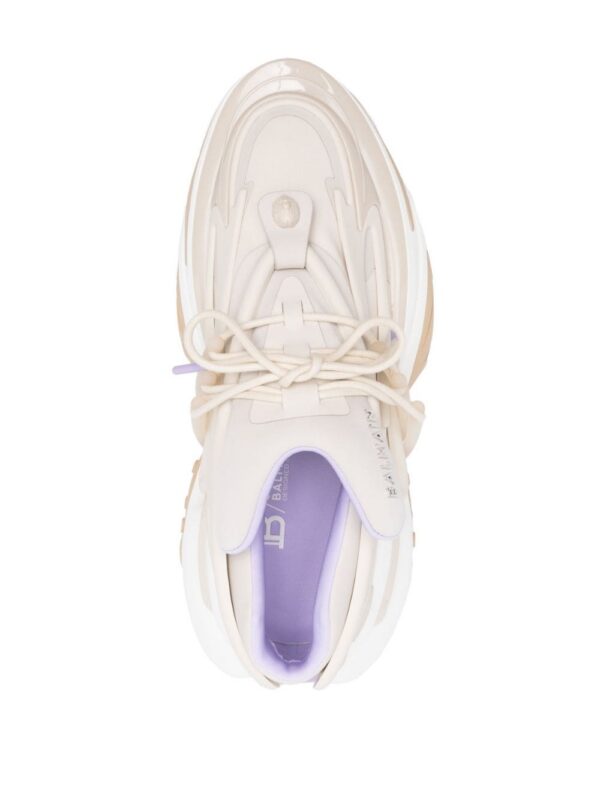 Balmain Unicorn panelled chunky sneakers