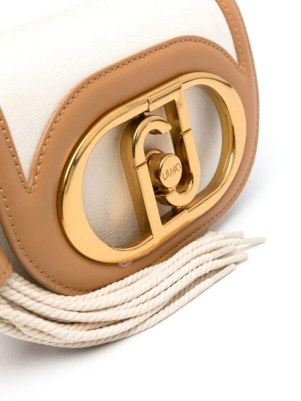 LIU JO  logo-plaque tassel-detail bag