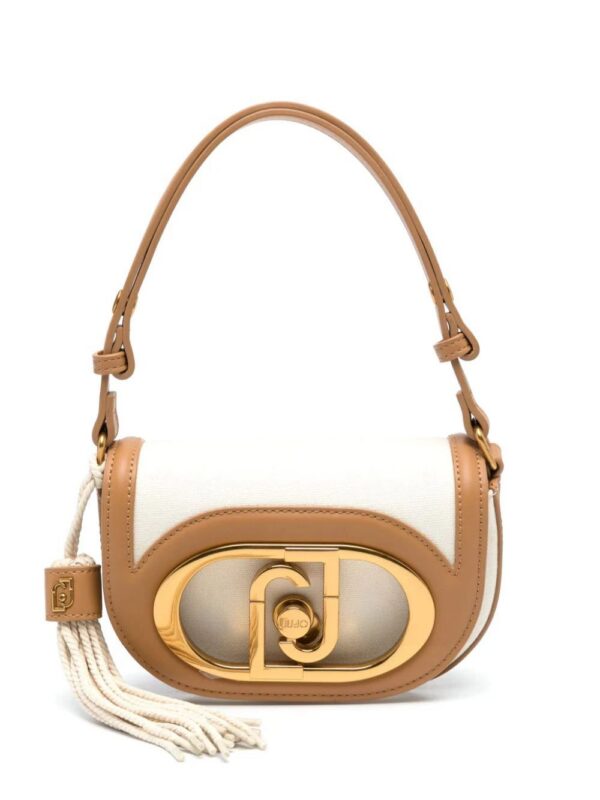 LIU JO  logo-plaque tassel-detail bag