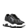 Versace Jeans Couture chain-link print panelled sneakers