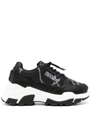 21352138_51474889_1000_84110781-9e54-4946-9cab-48168e3a486d.jpg Versace Jeans Couture chain-link print panelled sneakers