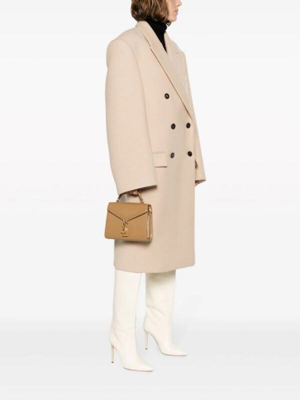Saint Laurent  mini Cassandra leather tote bag