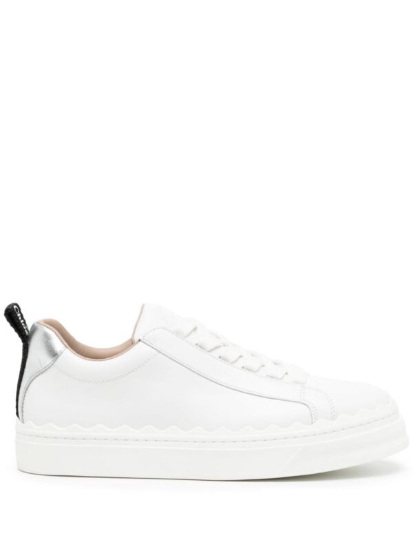 Chloé Lauren leather sneakers