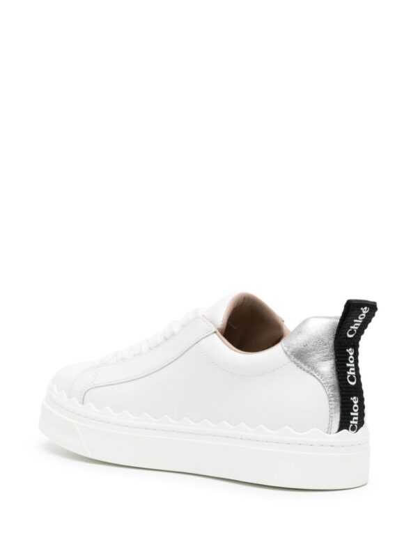 Chloé Lauren leather sneakers